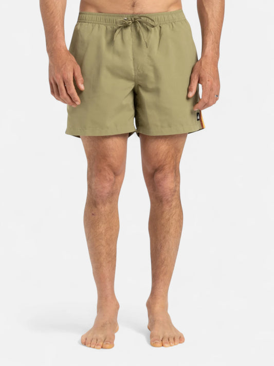 Malla Quiksilver TB Volley Everyday Beach 15 Verde Beige