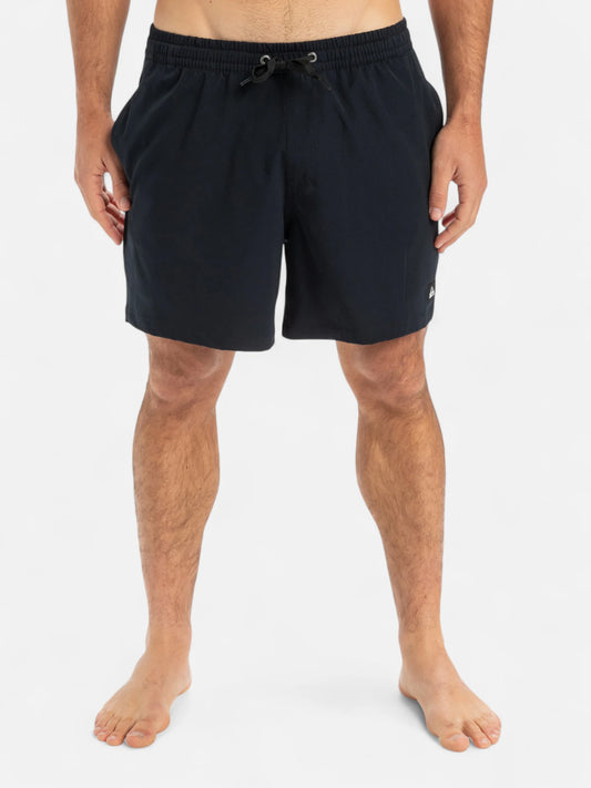 Malla Quiksilver TB Volley Surfsilk Solid 16 Negro