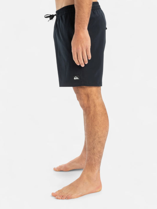 Malla Quiksilver TB Volley Surfsilk Solid 16 Negro