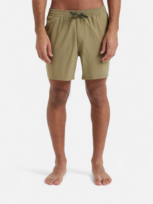 Malla Quiksilver TB Volley Surfsilk Solid 16 Beige