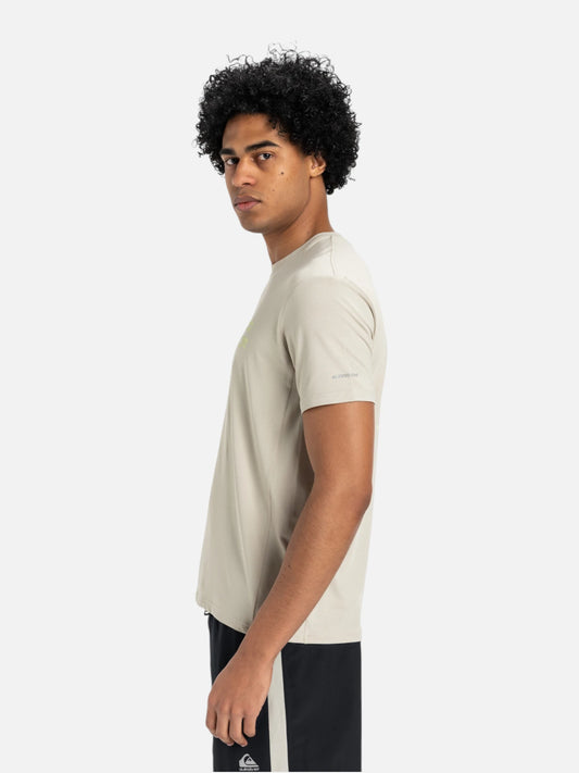 Remera Quiksilver Lap Time Beige