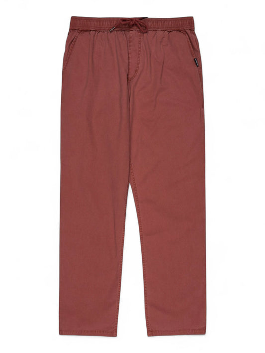 Pantalón Quiksilver Taxer Rojo