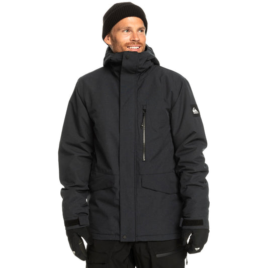 Campera Snow Quiksilver Mission Solid Negro