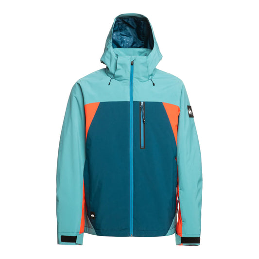 Campera Quiksilver Snow Mission Plus Azul Naranja - Indy