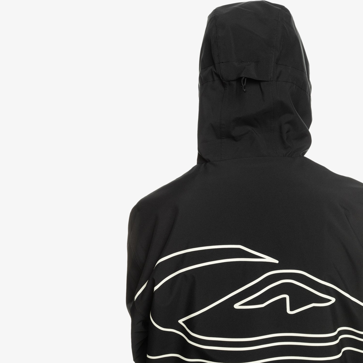 Campera Quiksilver Snow High In The Hood Negro - Indy