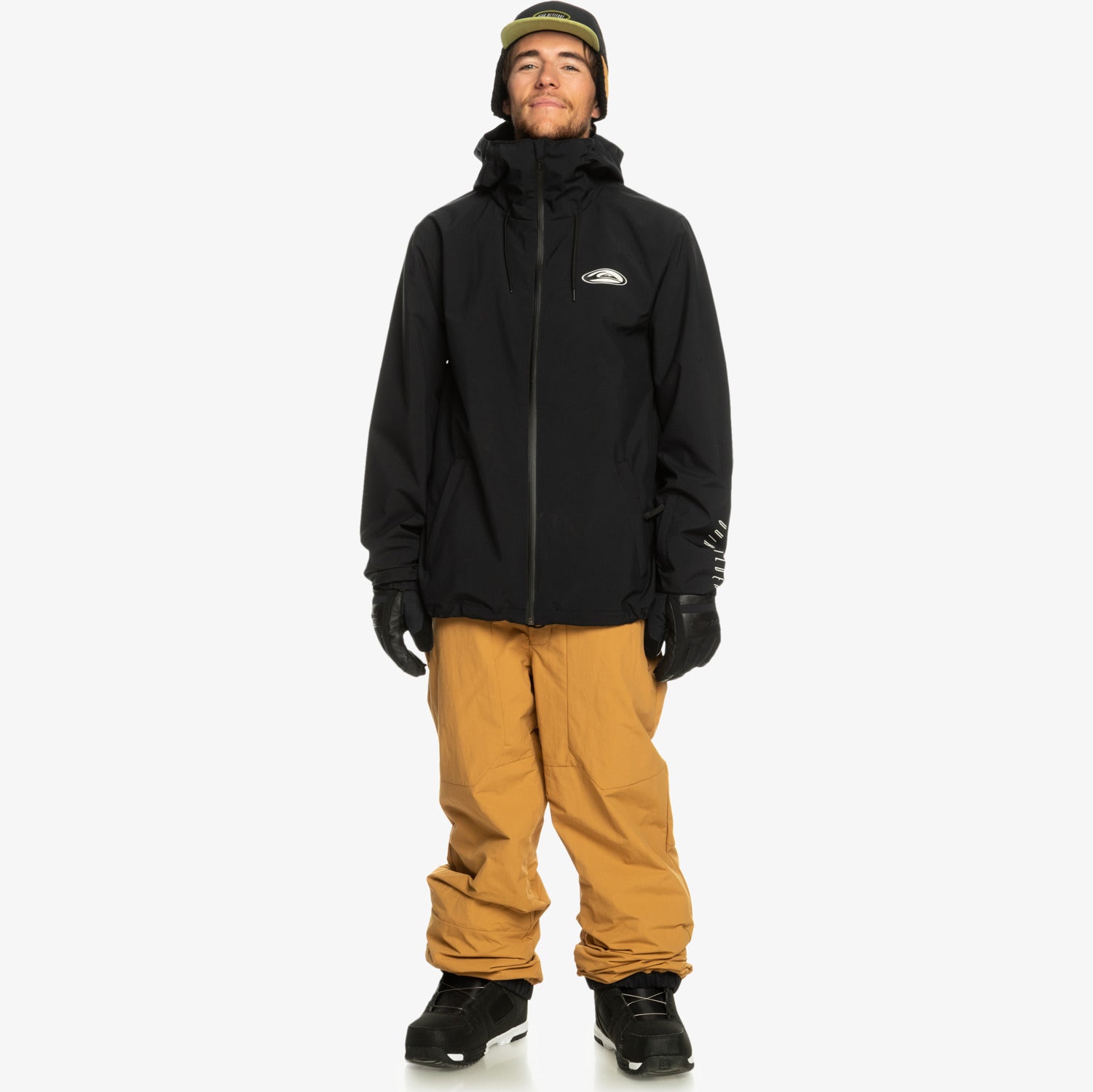 Campera Quiksilver Snow High In The Hood Negro - Indy