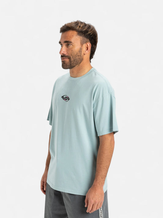 Remera Quiksilver GH QS Global Heat Celeste