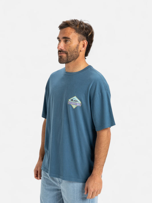 Remera Quiksilver GH QS Crystal Jet Azul