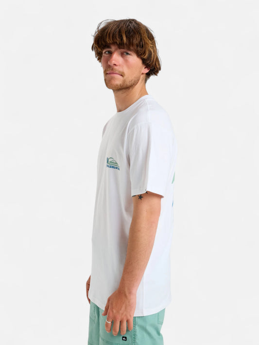 Remera Quiksilver Everyday Paradise Blanco