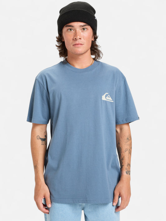 Remera Quiksilver Ev Mini Logo Azul