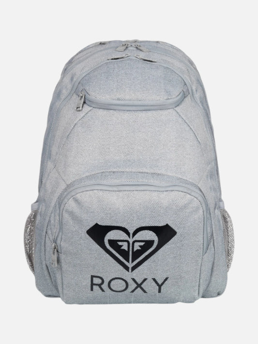 Mochila Roxy Shadow Swell Solid Logo Gris
