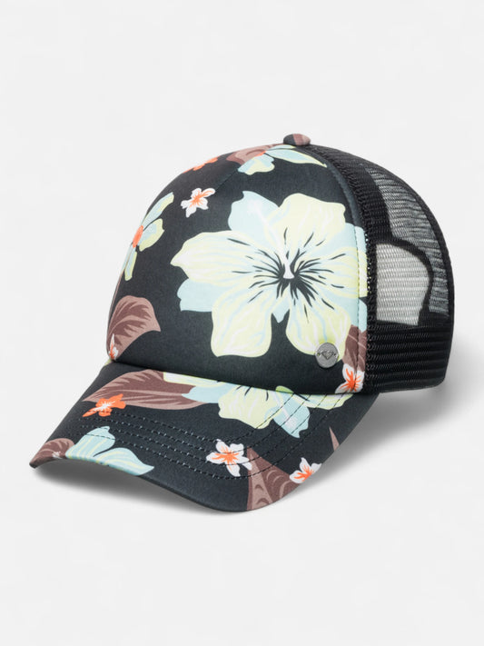 Gorra Roxy Beautiful Morning Negro Floreado