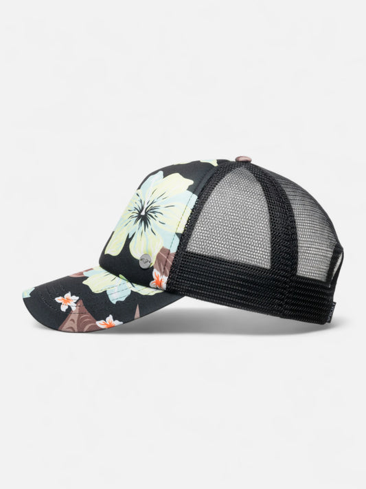 Gorra Roxy Beautiful Morning Negro Floreado