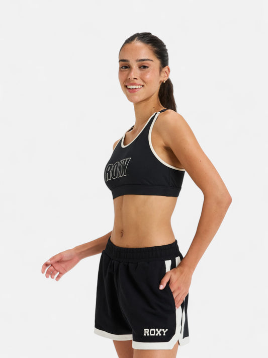 Top Roxy Fitness Everyday Flow Negro
