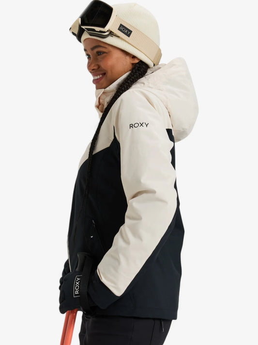 Campera Roxy Snow Free Jet Block Negro