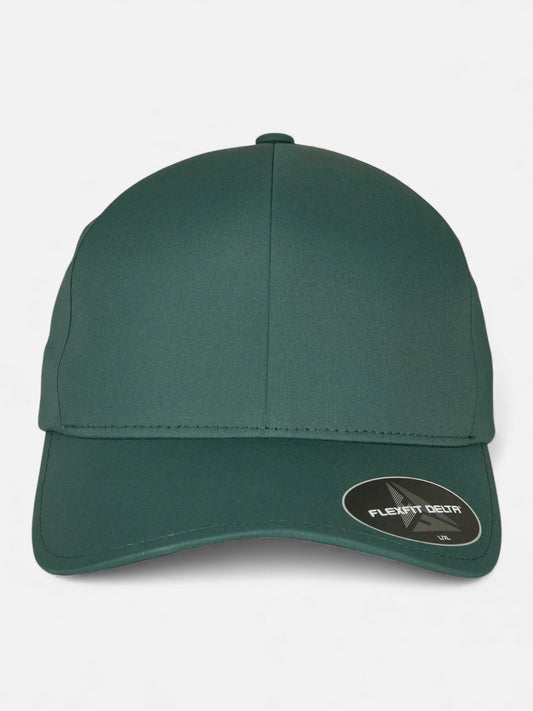Gorra Flexfit Delta Smooth Verde