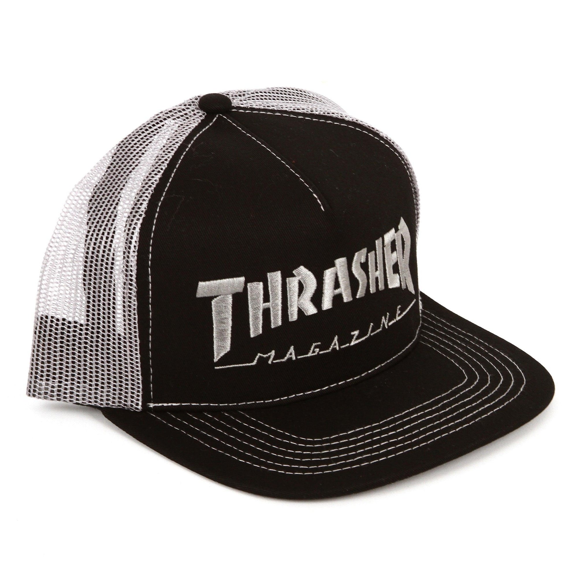 Gorra Thrasher Magazine Negro Gris - Indy