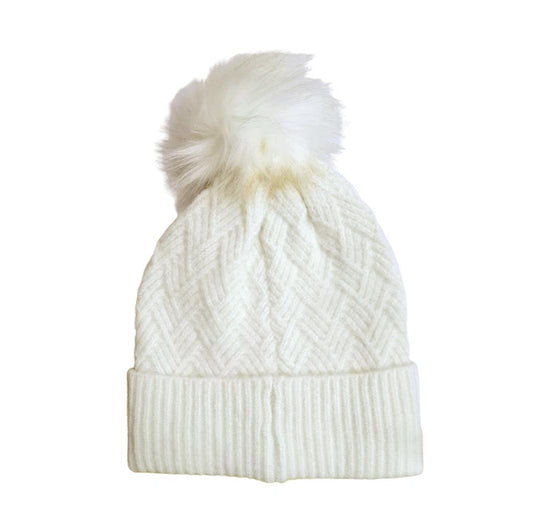 Gorro Roxy Snow Peak Chic Blanco - Indy