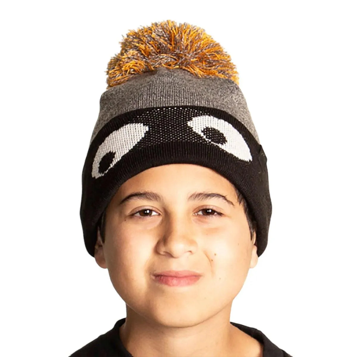 Gorro Rusty Inja Niño Gris Negro - Indy