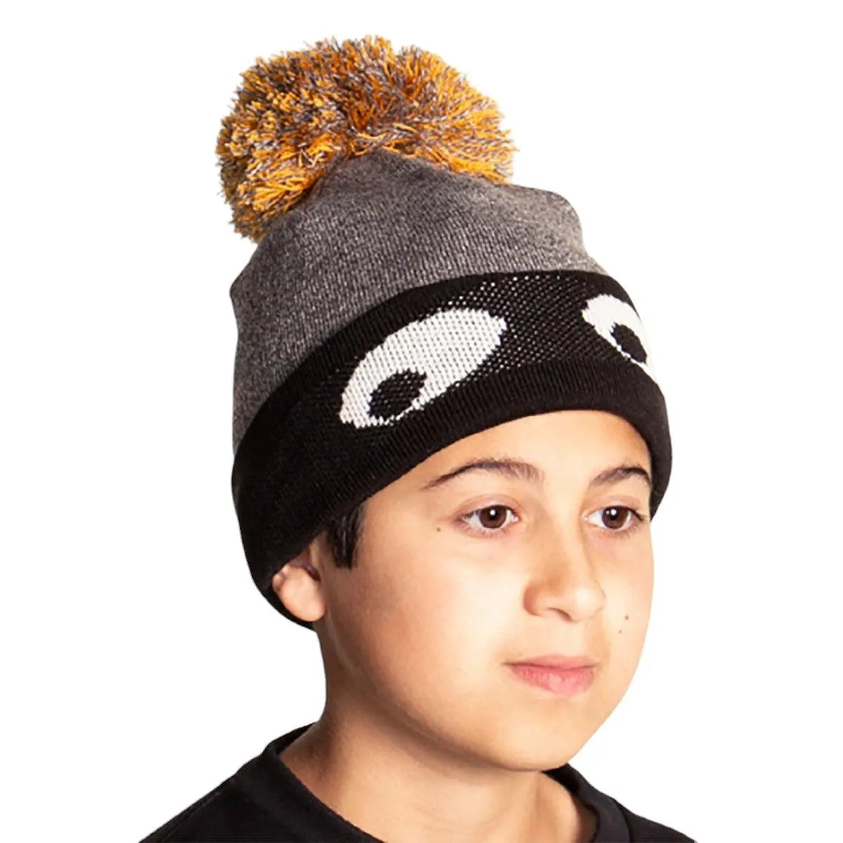 Gorro Rusty Inja Niño Gris Negro - Indy