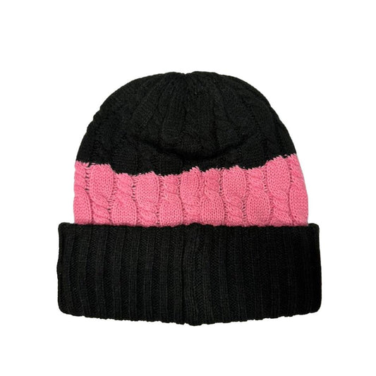 Gorro Snow Dc Luxe Mujer Negro Rosa - Indy