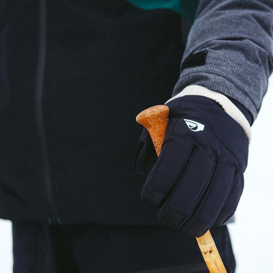 Guantes Quiksilver Snow Mission Negro - Indy