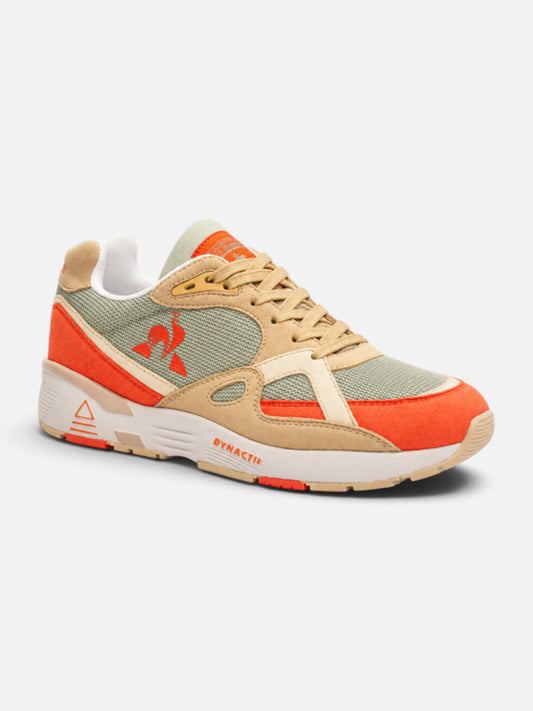 Zapatillas Le Coq Sportif R850 Beige Naranja