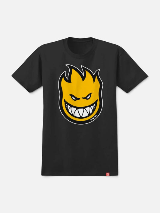 Remera Spitfire Bighead Fill Negro