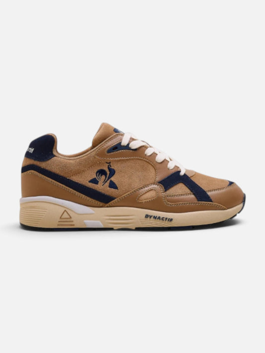 Zapatillas Le Coq Sportif R850 Marron Beige Azul