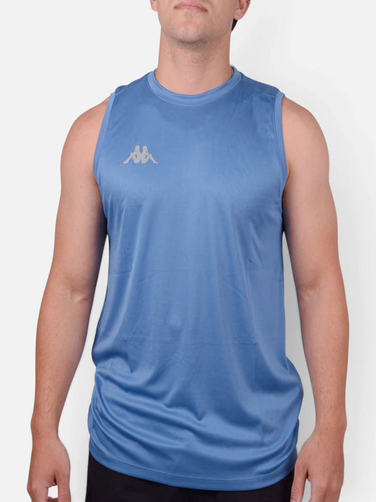 Musculosa Kappa Kombat Exa Tank Azul Celestial