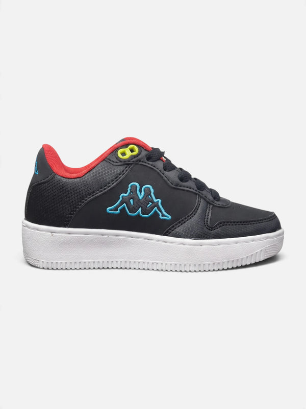 Zapatillas Kappa Logo Maserta Kid Negro Rojo