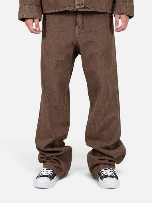 Pantalon Jean NTF Nebraska Relax Brown
