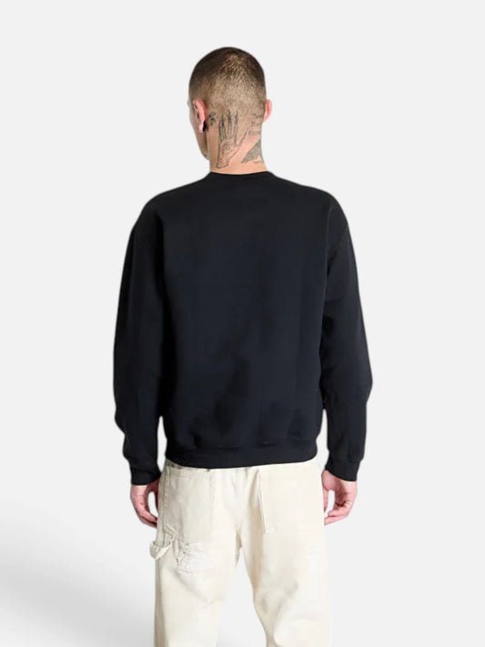Buzo Thrasher Crew Flame Negro