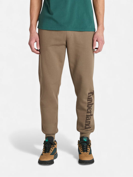 Pantalon Timberland Wordmark Logo Brushback Chocolate