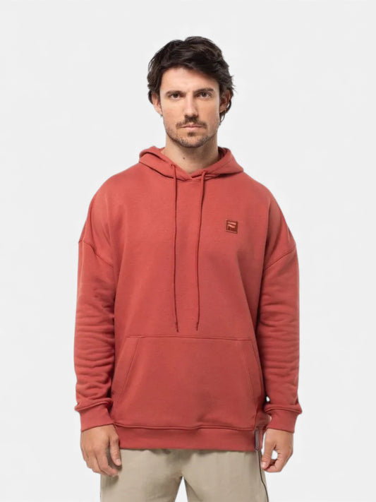Buzo Fila Unisex Tour Oversized Ocre Rojo