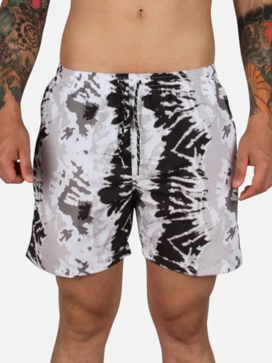 Malla Gotcha Batik Niño Negro Blanco