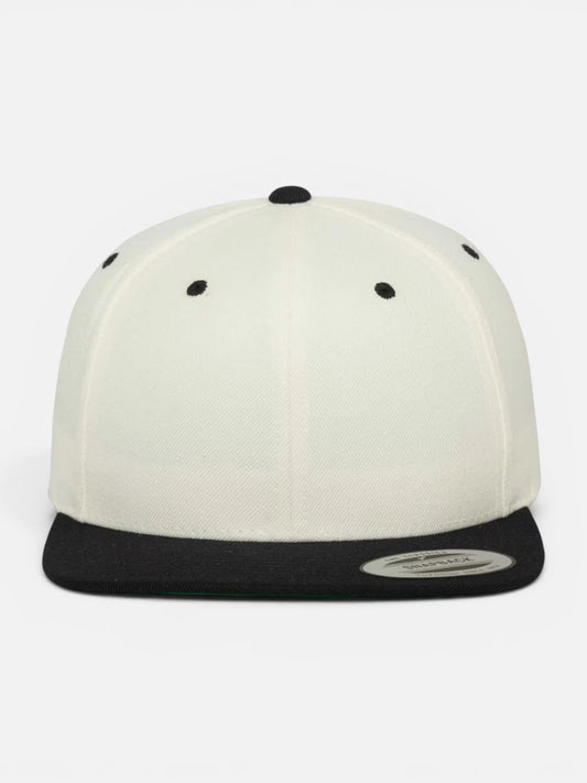 Gorra Flexfit Yupoong 110 One Ten Tech Blanco Negro