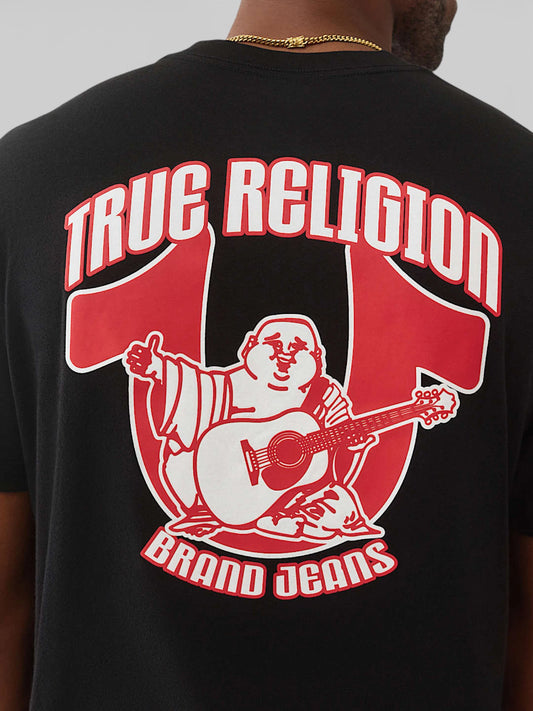 Remera True Religion Buddha Tee Negro