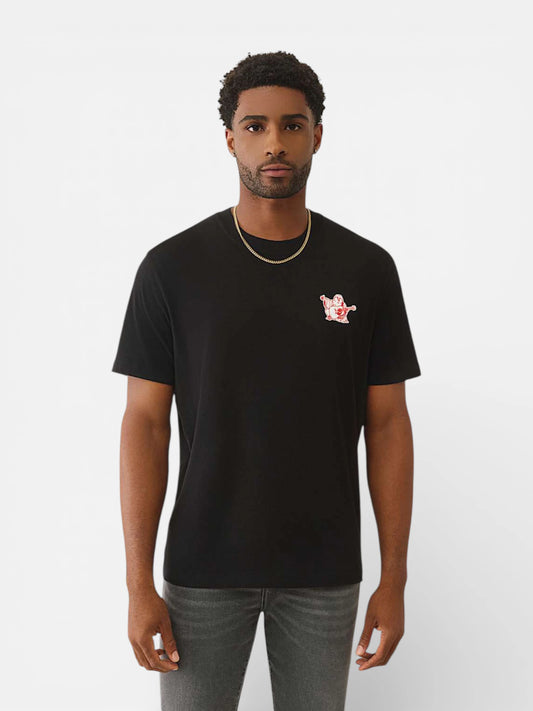 Remera True Religion Buddha Tee Negro