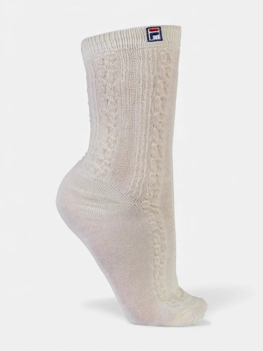 Medias Fila Sport Style Design Crudo