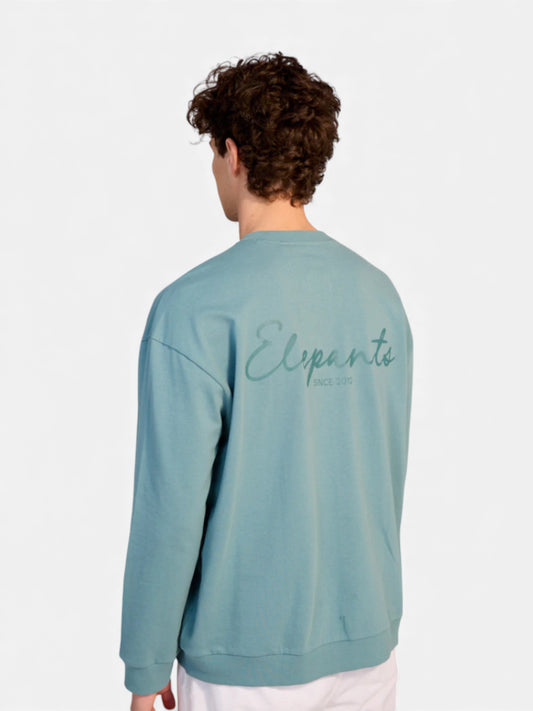 Buzo Elepants Over Tusk Verde Agua