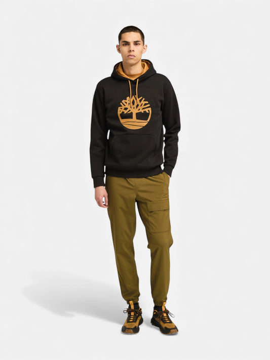 Buzo Timberland Northwood Tree Logo Brushback Negro