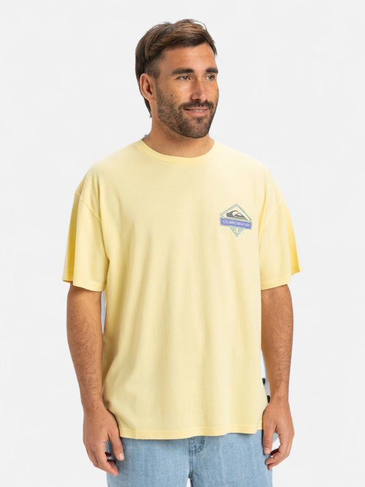 Remera Quiksilver GH QS Crystal Jet Amarillo
