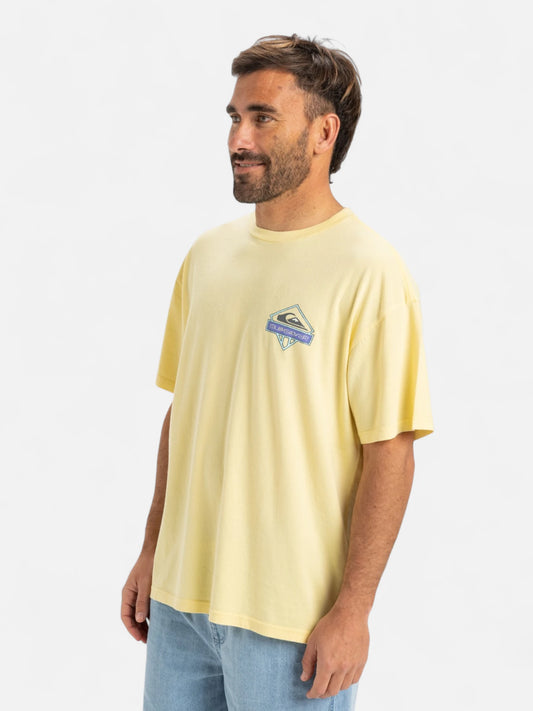 Remera Quiksilver GH QS Crystal Jet Amarillo