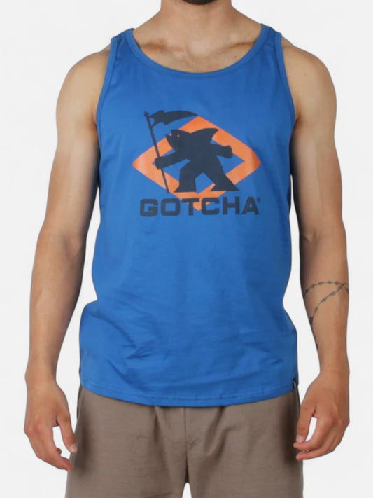 Musculosa Gotcha Sharkman Azul