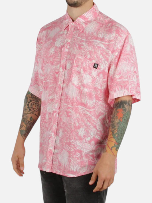 Camisa Gotcha Tropical Rosa
