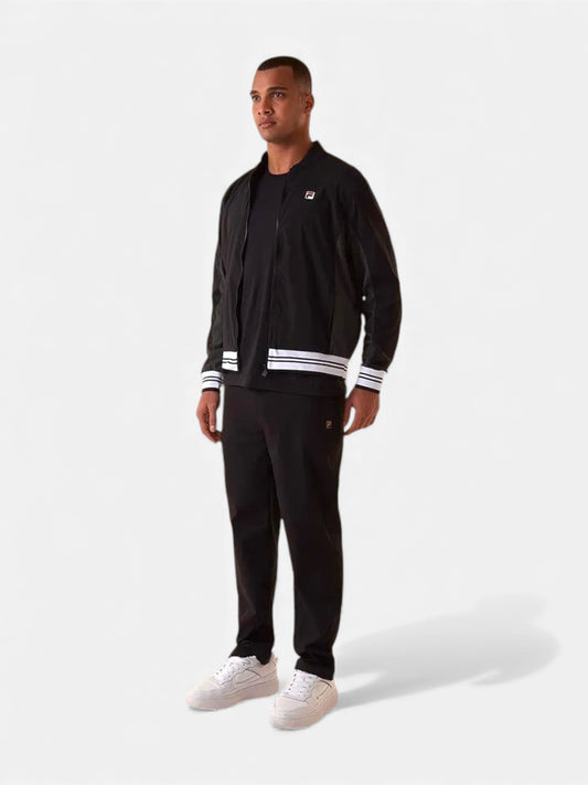 Campera Fila Sett Bomber Heritage Negro