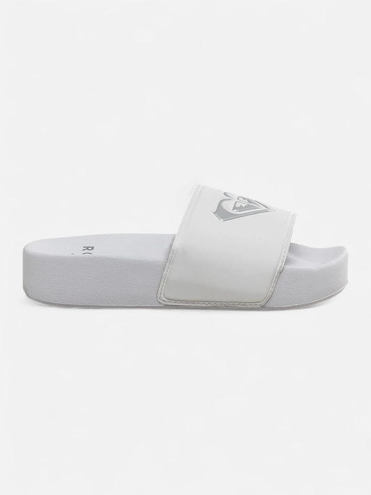 Ojota Roxy Slippy Platform Blanco