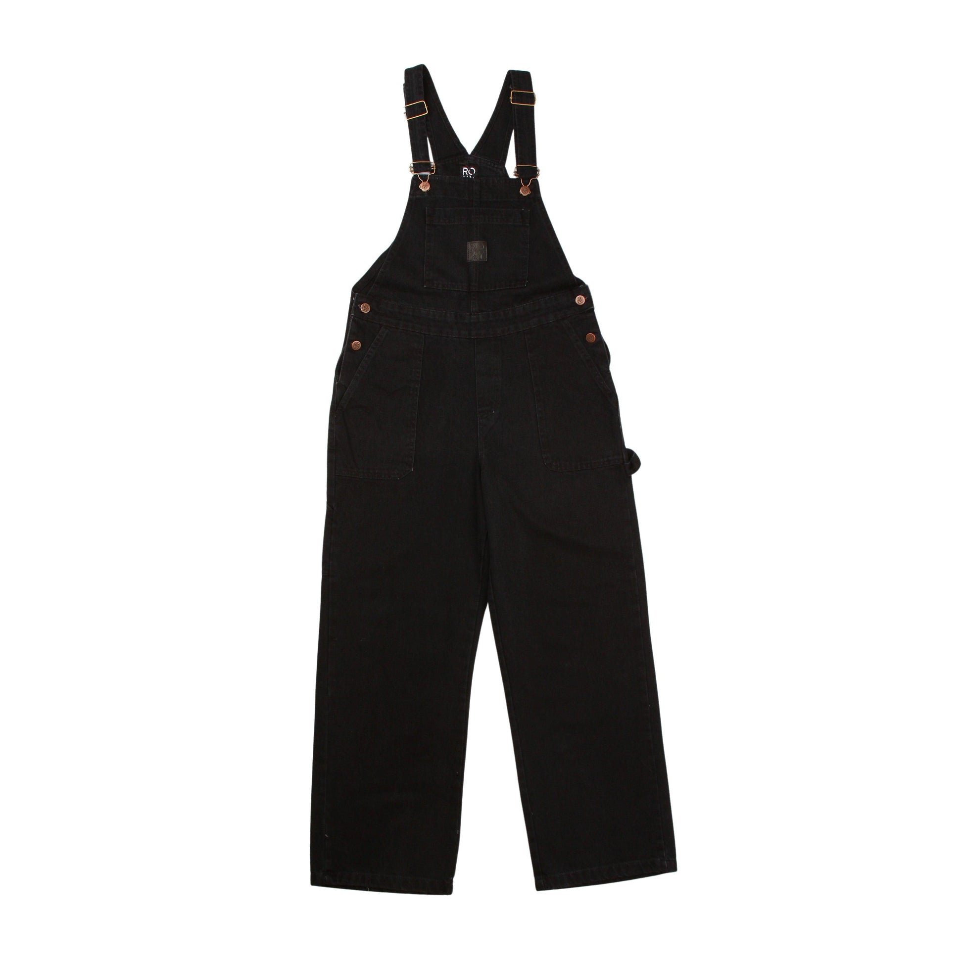 Jardinero Roxy Slide Plain Negro - Indy