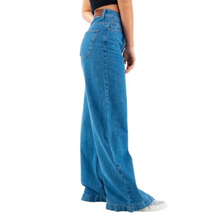 Jean Roxy Perfect Break High Azul - Indy